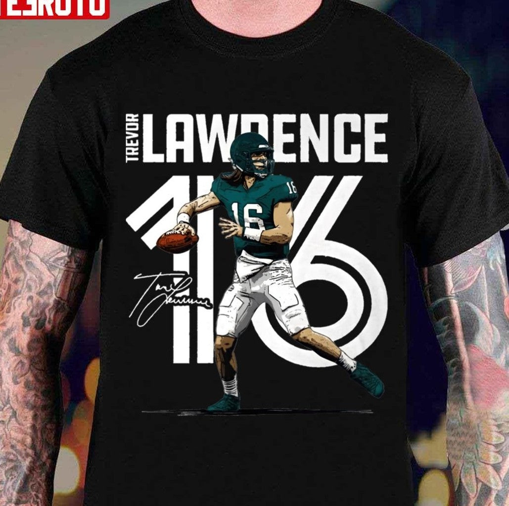 Number 16 Trevor Lawrence Unisex T-shirt