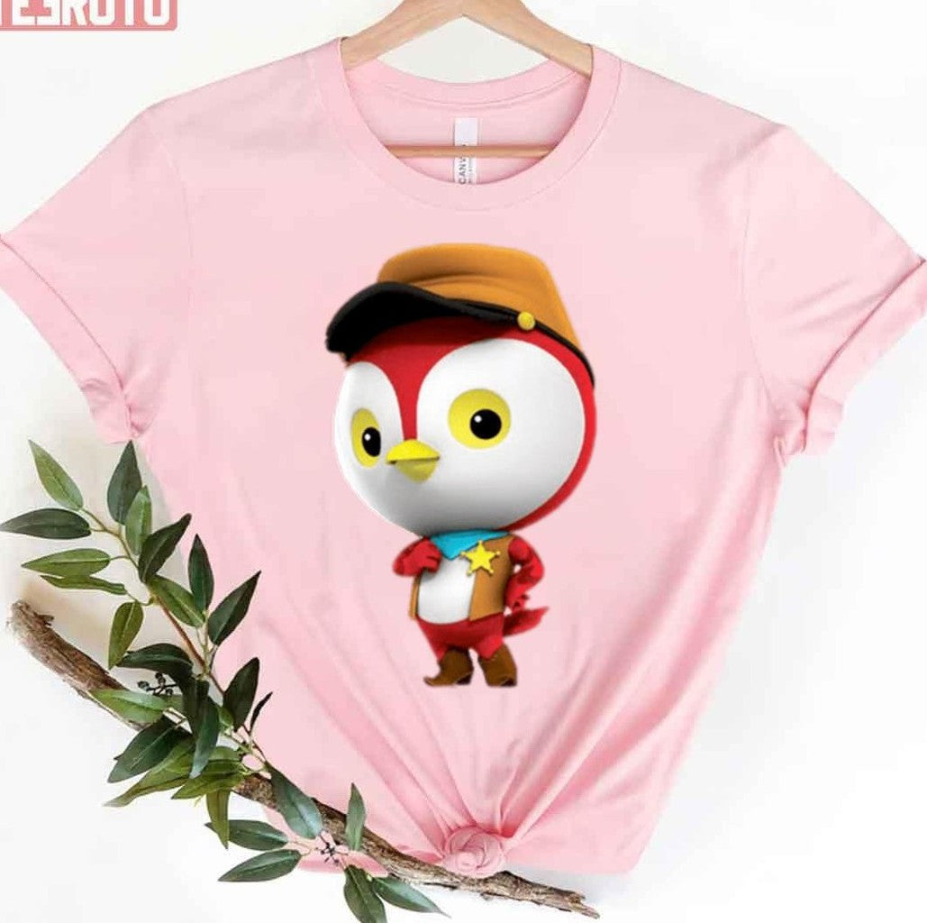 Red Bird Guy Sheriff Callies Unisex T-Shirt