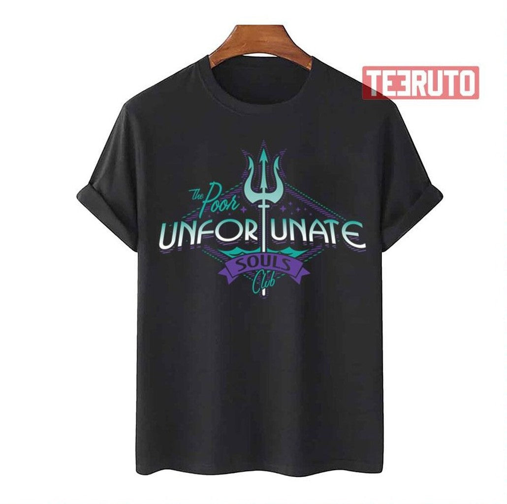 Poor Unfortunate Souls Club The Little Mermaid Unisex T-Shirt