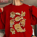 Avatar The Last Airbender Christmas Gingerbread Cookies Unisex Sweatshirt