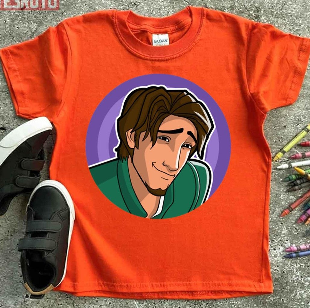 Smolder Flynn Funny Character In Tangled Flynn Rider Unisex T-Shirt