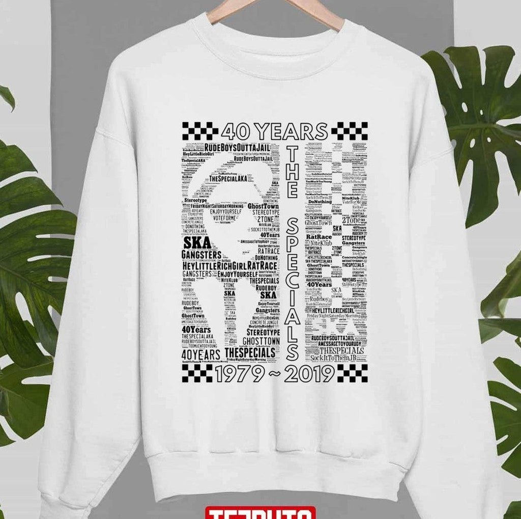 40 Years The Specials Band 1979-2019 Unisex Hoodie