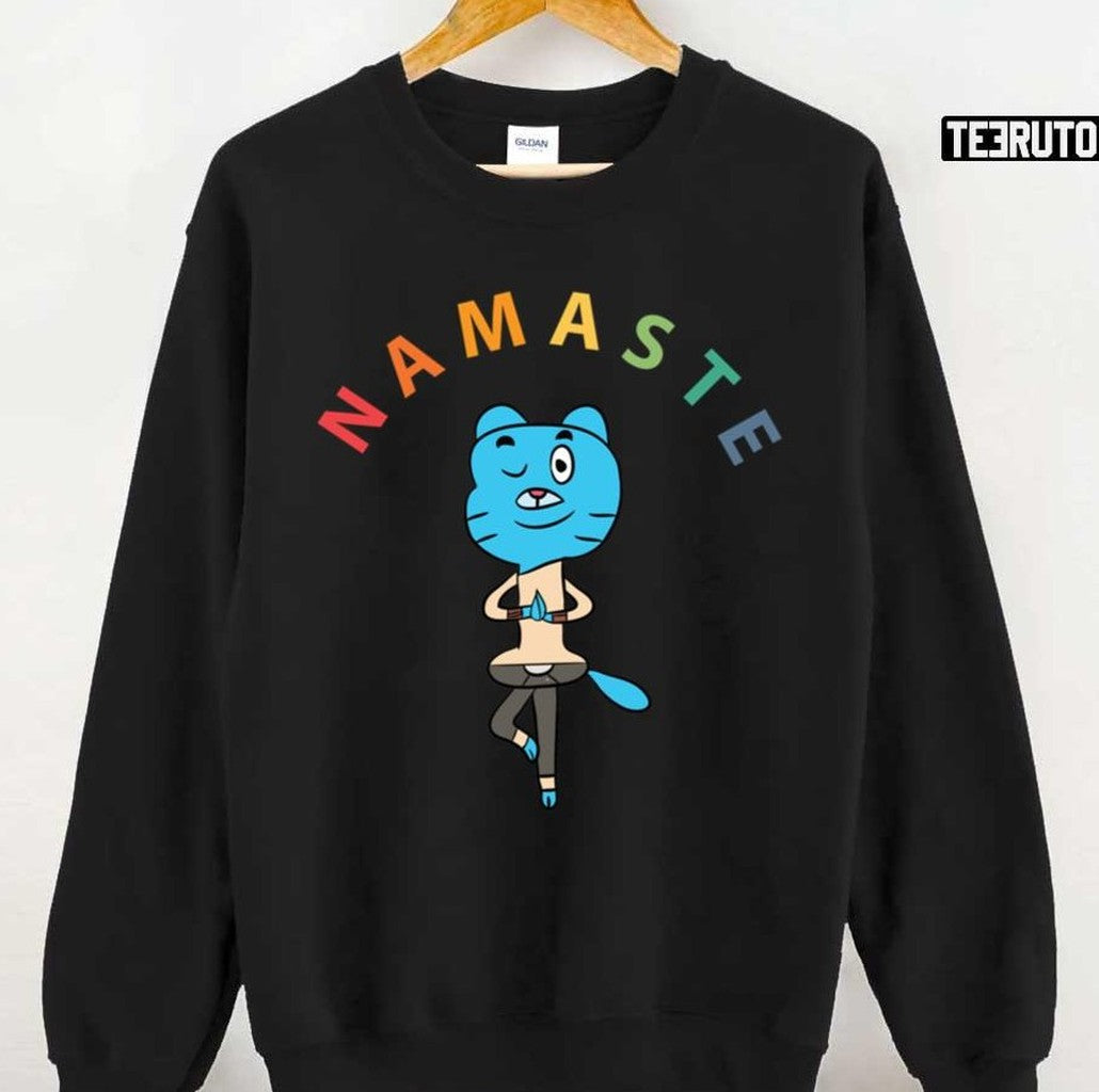 The Amazing World Of Gumball Namaste Unisex T-shirt