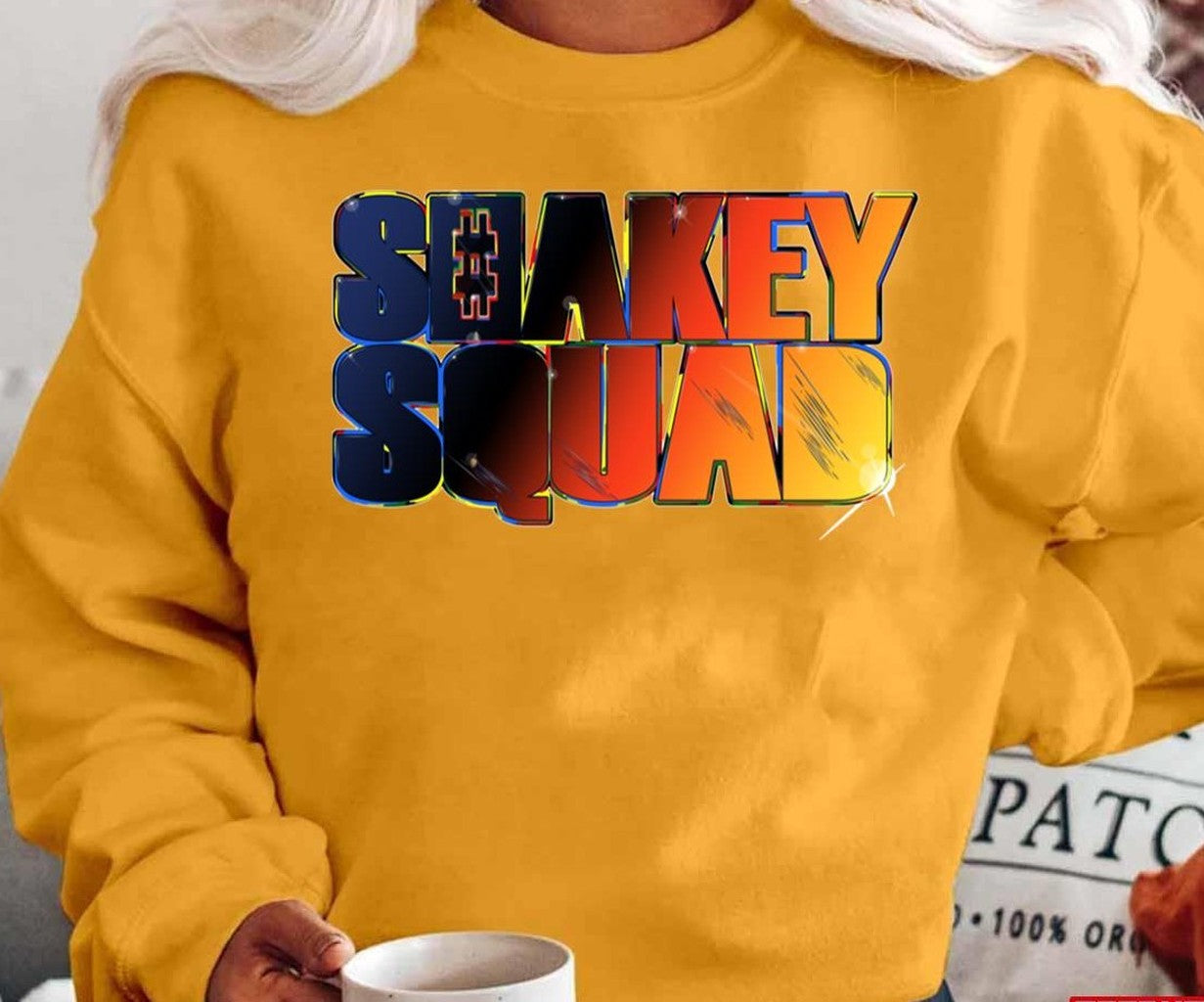 Shakey Squad Typographic Design Tremors Unisex T-Shirt
