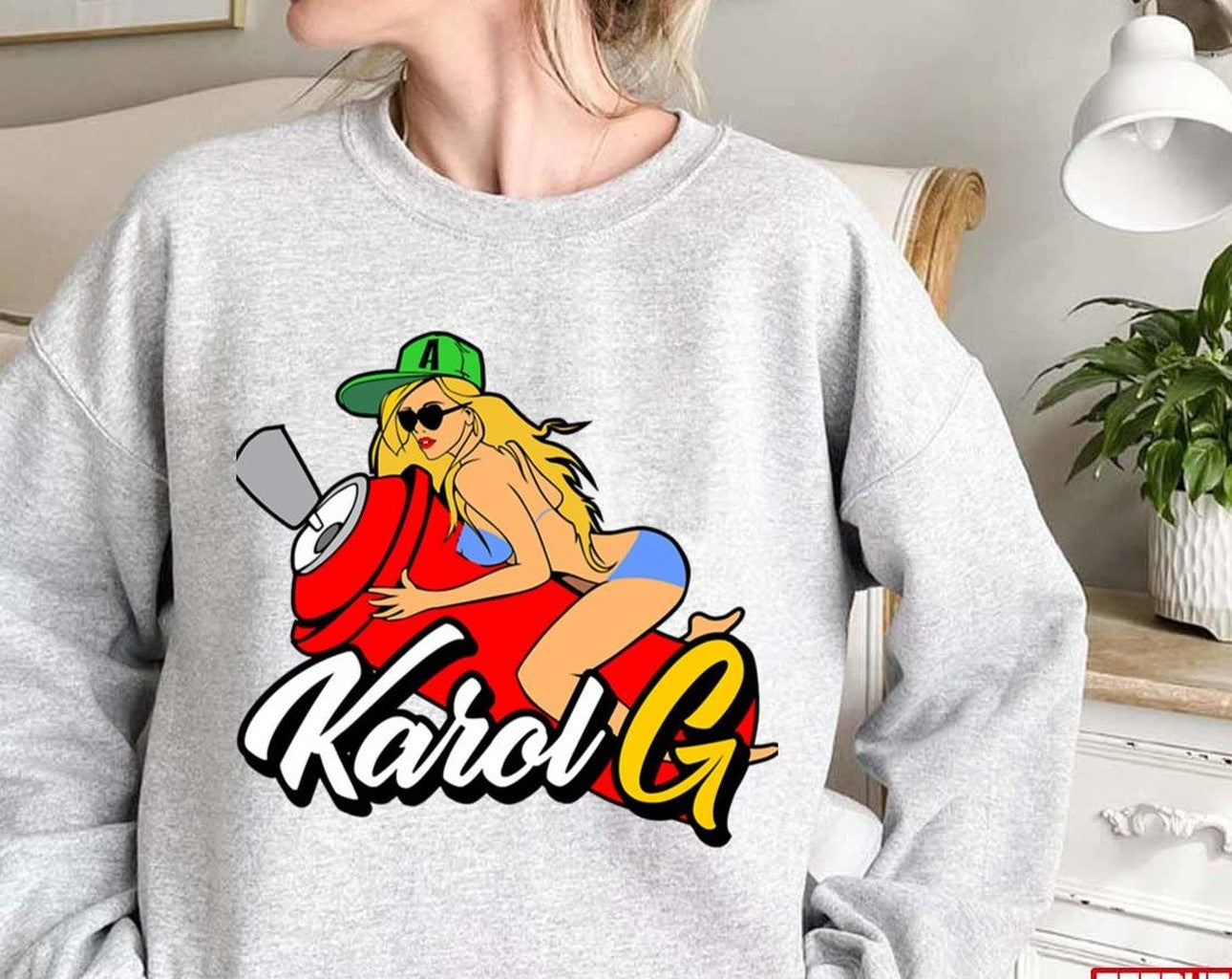 Bad Bunny Ahora Me Llama Unisex Sweatshirt