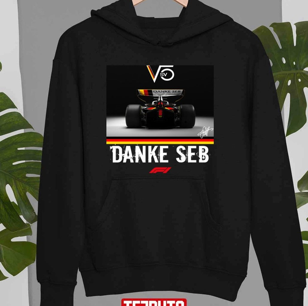 Thank You For The Memories Danke Seb F1 Sebastian Vettel Formula 1 Design Unisex T-Shirt