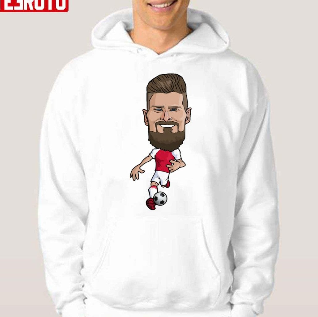 Olivier Giroud Big Head Chibi Football Unisex T-Shirt