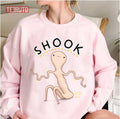 Shook Curve Hands Honest Blob Unisex Sweatshirt