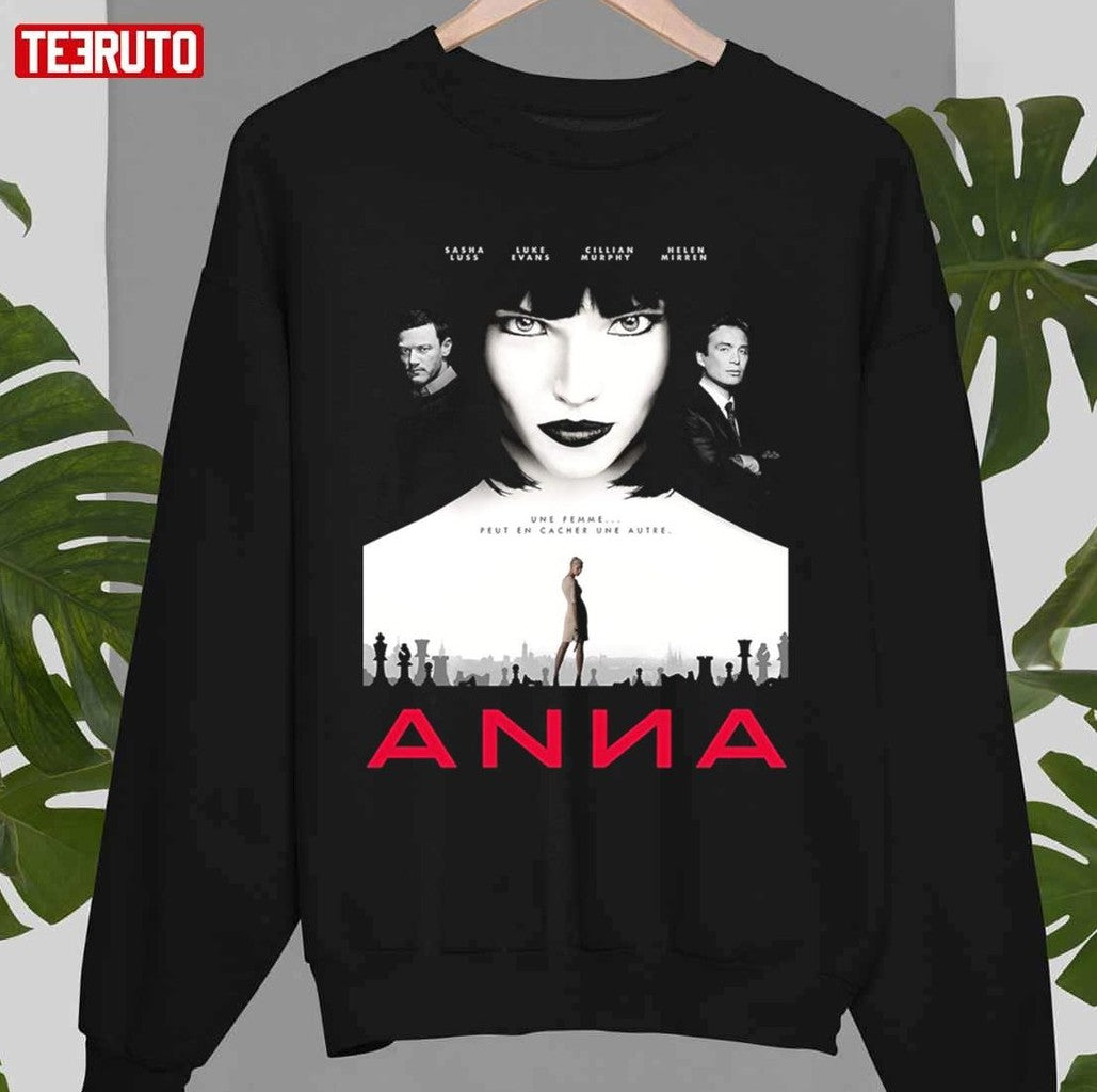 Sasha Luss Luke Evans Ana Film Poster Style Unisex T-shirt
