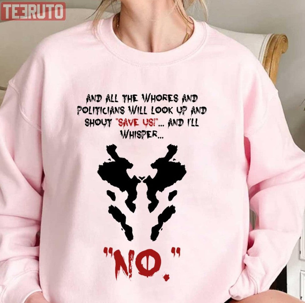 Quote Rorschach Watchmen Unisex T-Shirt