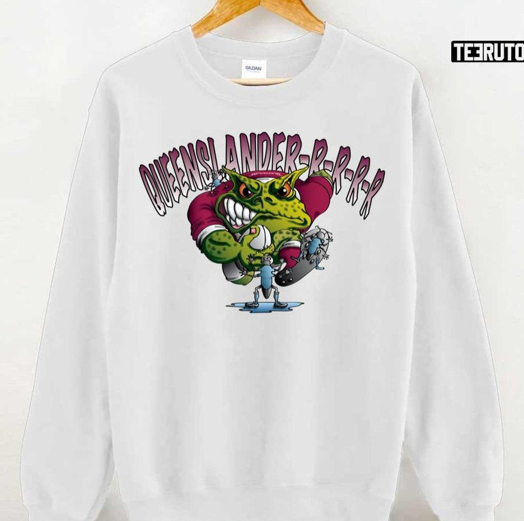 Qld Toad Sacry Mascot Rugby Unisex T-Shirt