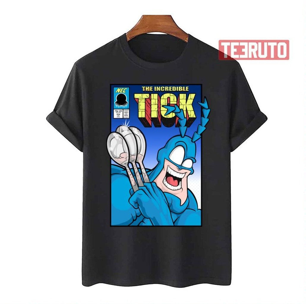 Super Villains Beware Tick Unisex T-Shirt