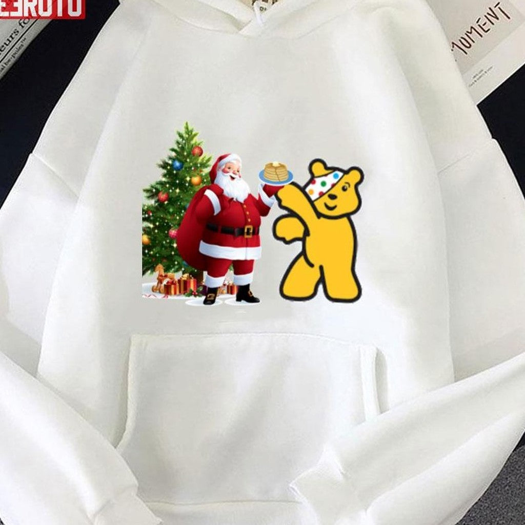 Pudsey Bear In Christmas Unisex Sweatshirt