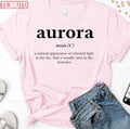 Aurora Word Definition Center Unisex T-Shirt