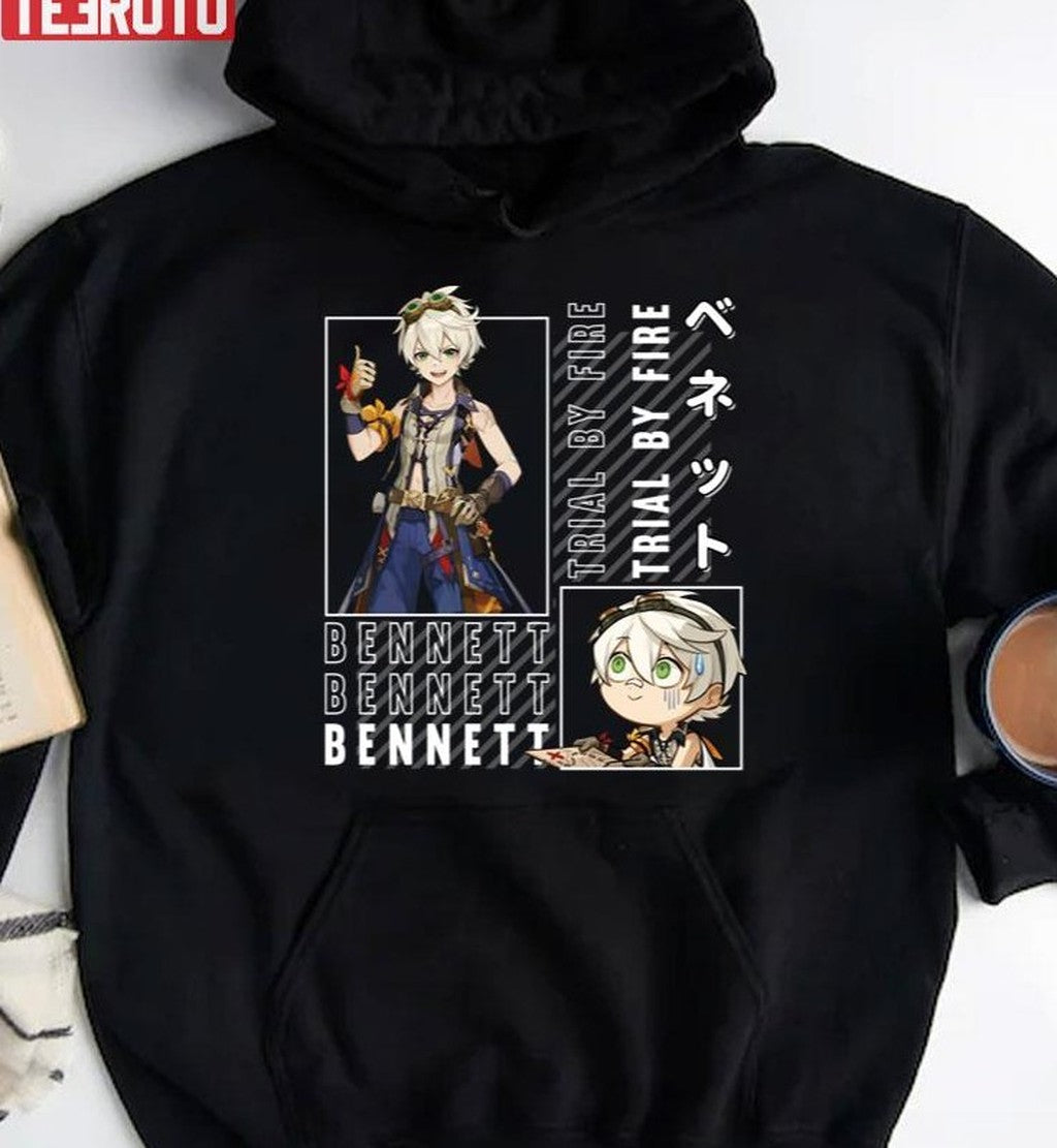 Bennett Trial By Fire Genshin Impact Mondstadt's Adventurers' Guild Unisex T-Shirt
