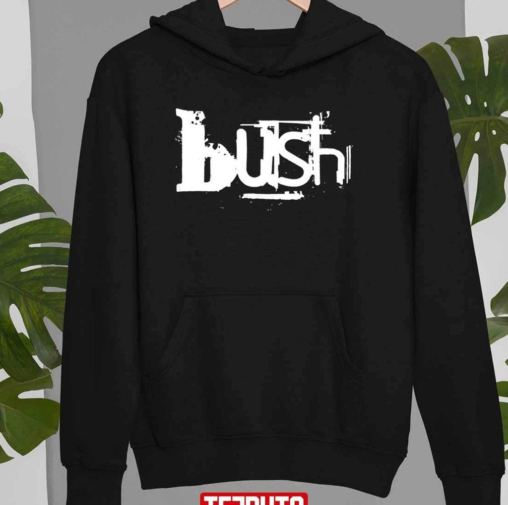 Official Bush Band Logo White Unisex T-Shirt