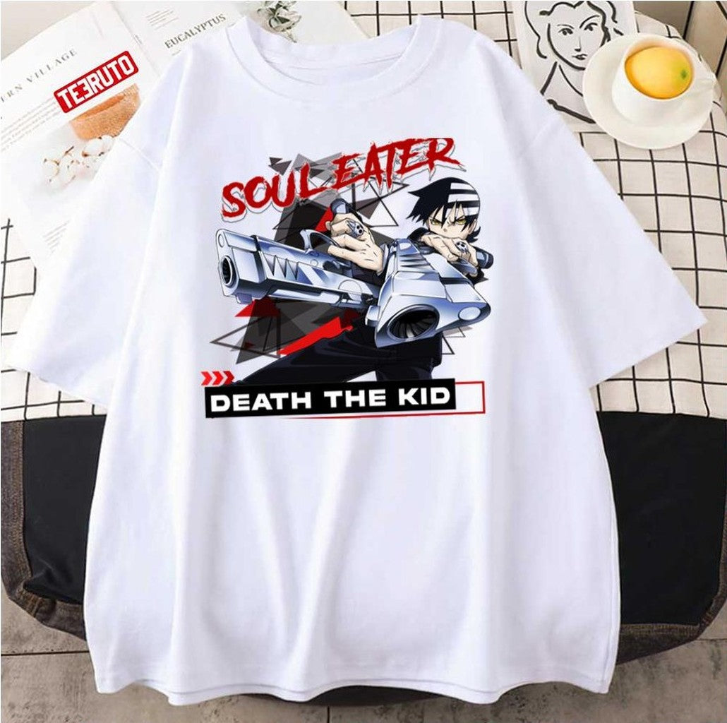 Soul Eater Death The Kid Anime Active Unisex T-Shirt