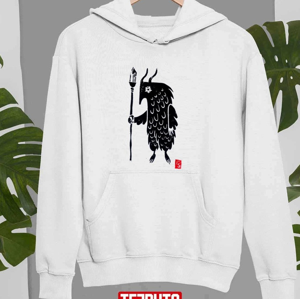 Pixie 'horned Bird' Shaman Unisex Sweatshirt