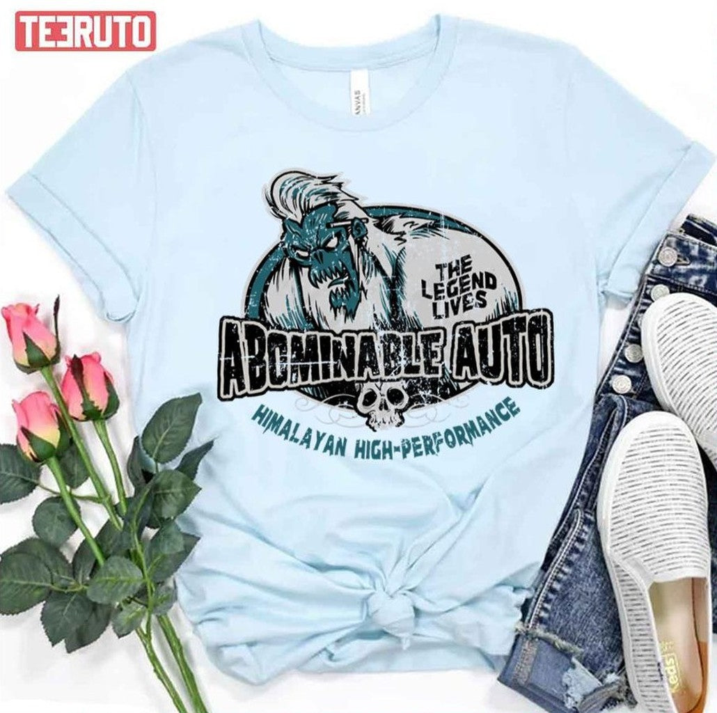 Auto Scoop Abominable Unisex T-Shirt