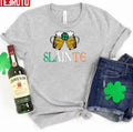 Slainte Ireland Cheers St Paddys Day Theme Unisex T-Shirt