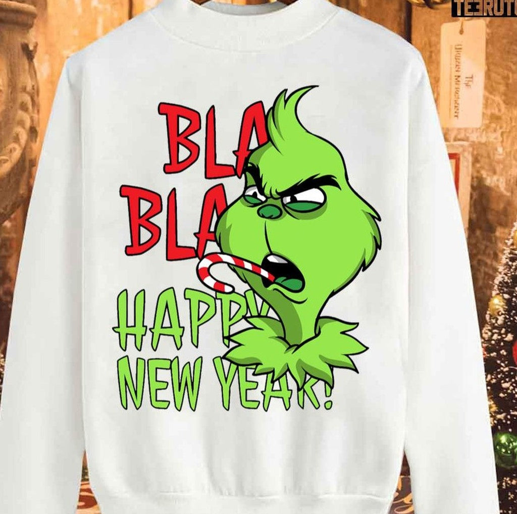 Bla Bla Happy New Year Sweatshirt