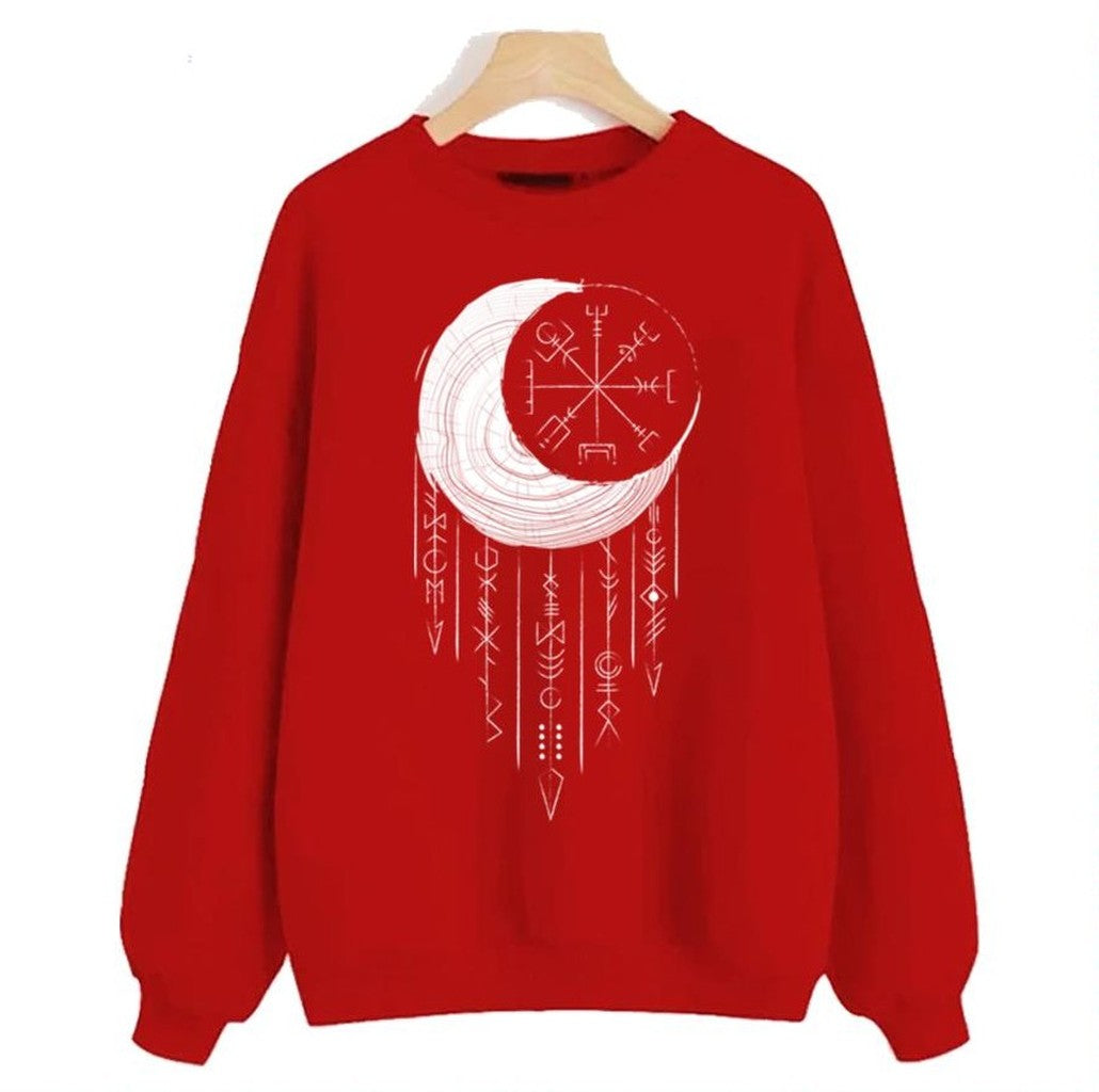 Moon Dreaming Viking Valhalla Unisex Sweatshirt