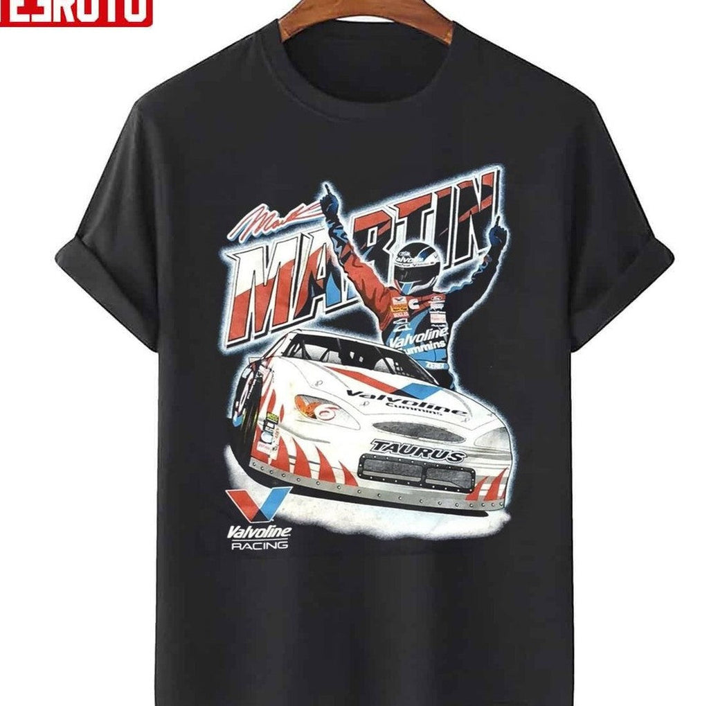 Racing Vintage Ford Thunderbird Mark Martin Unisex Hoodie