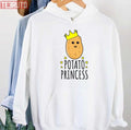 Potato Princess Cute Potato Unisex Hoodie