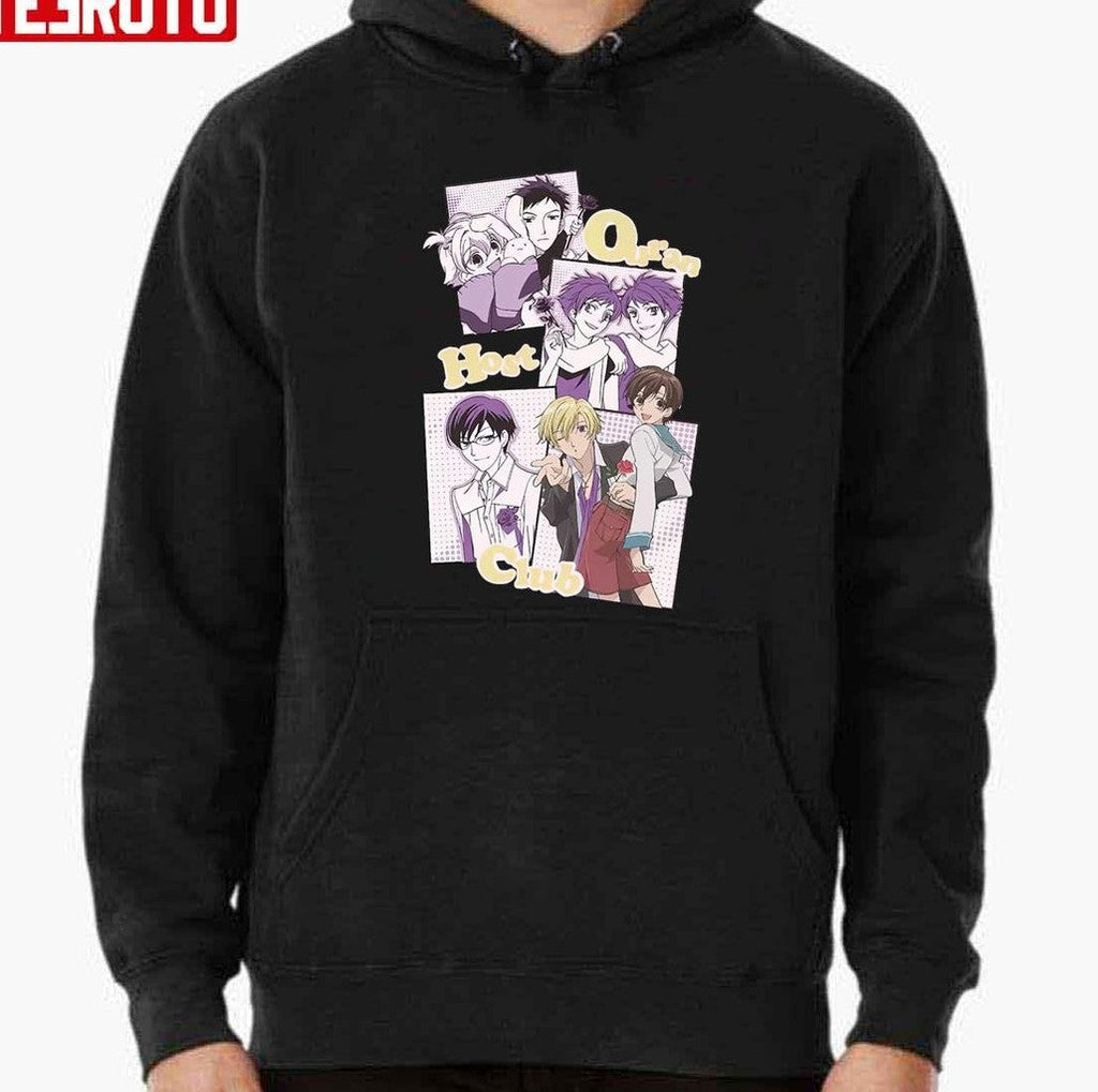 Ouran High School Host Club Crew Poses Unisex Sweatshirt