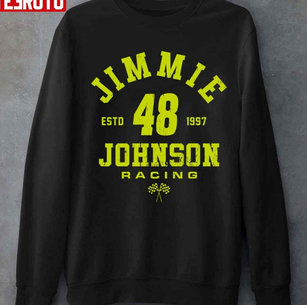 No 48 Jimmie Johnson 48 ESTD 1997 Racing Unisex T-shirt