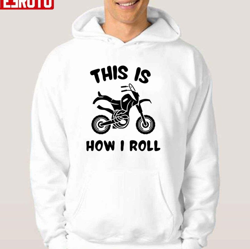 Biker This Is How I Roll Active Unisex T-Shirt