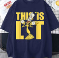 Beauty And The Beast Lumiere This Is Lit Unisex T-shirt