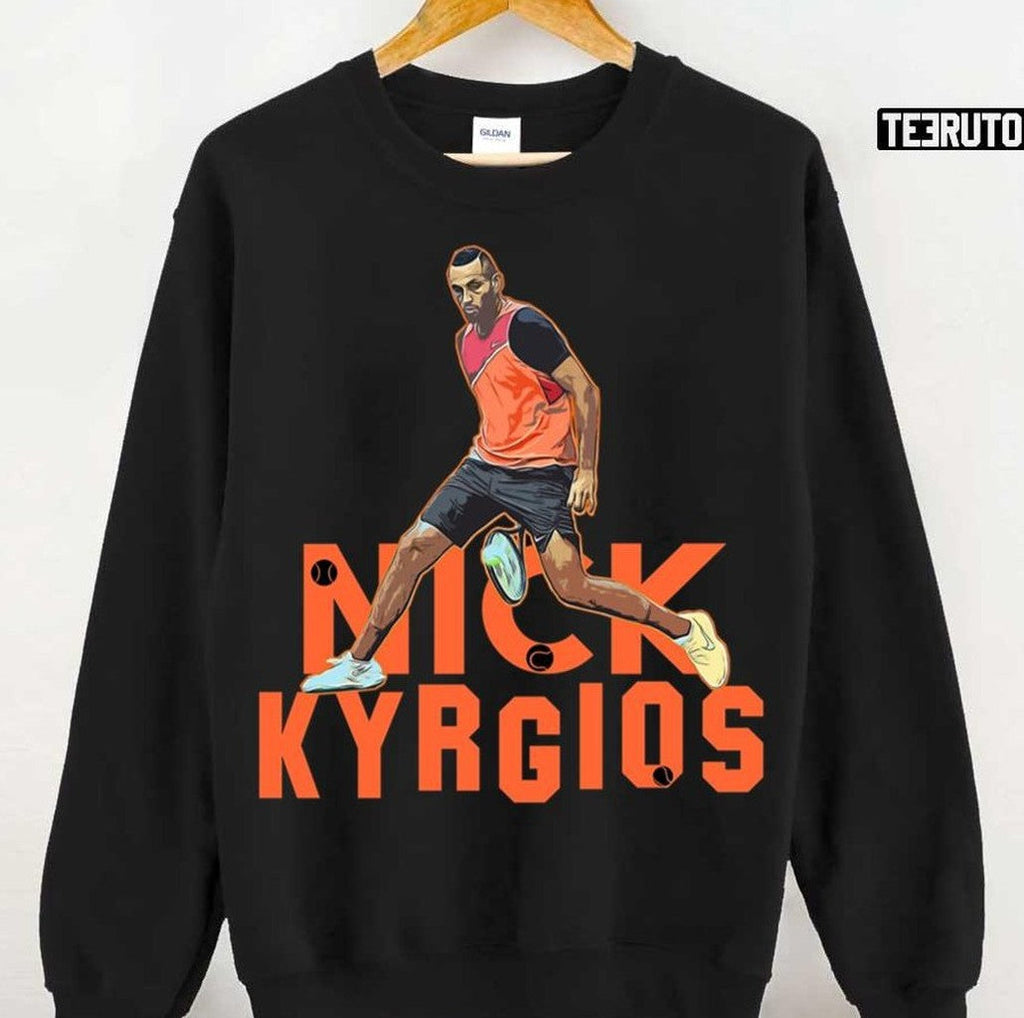 Nick Kyrgios Yellow Design Tennis Pro Unisex Hoodie