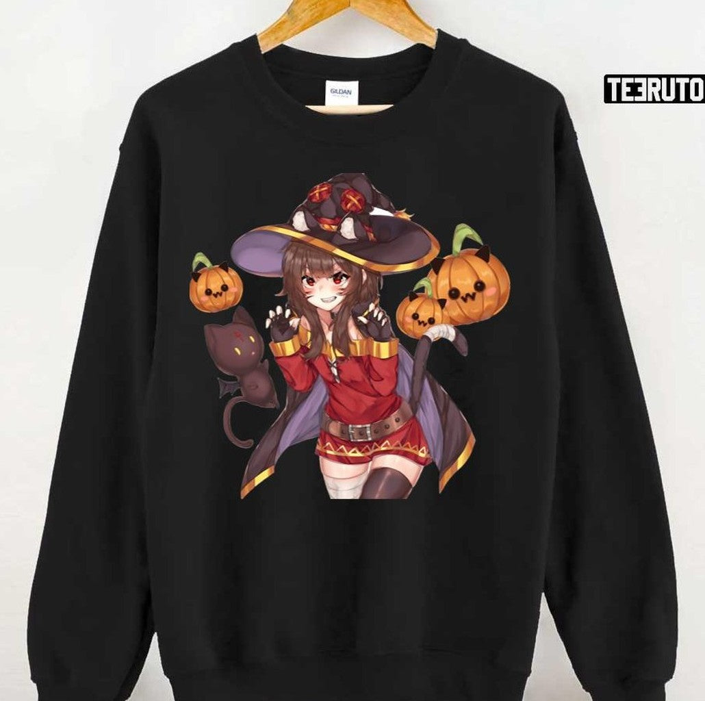 Pumpkin Heads Megumin Konosuba Unisex T-shirt
