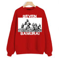 Retro Design Of Seven Samurai 7 Samurai Unisex Sweatshirt