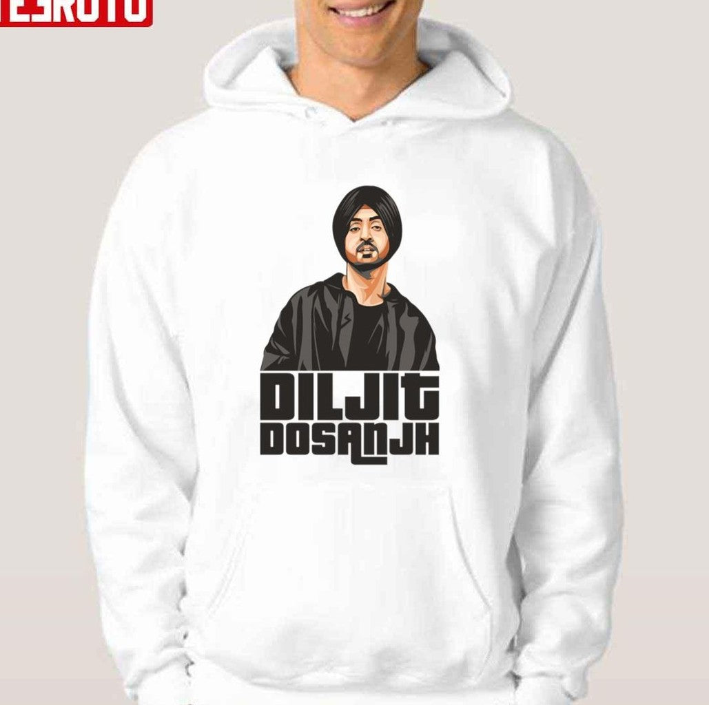Animated Art Diljit Dosanjh Unisex T-Shirt