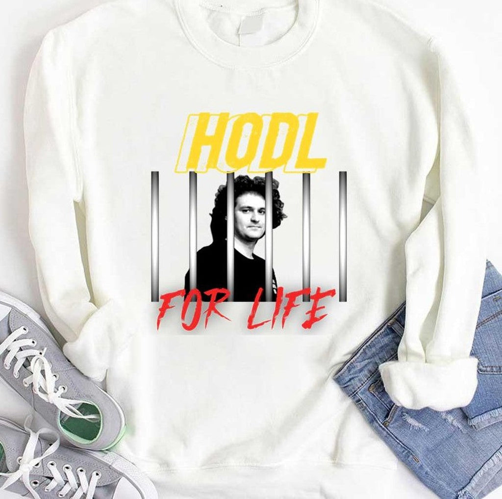 Sam Bankman Fried Hodl For Life Unisex Hoodie