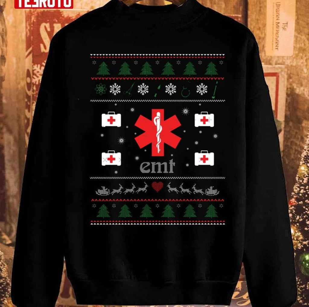 Nurse Emt Christmas Sweatshirt