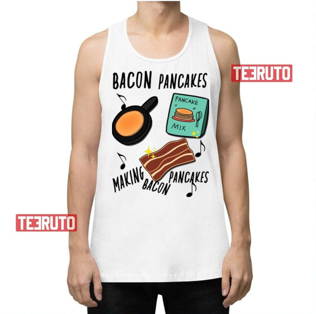 Bacon Pancakes Making Bacon Pancakes Adventure Time Unisex Tank Top