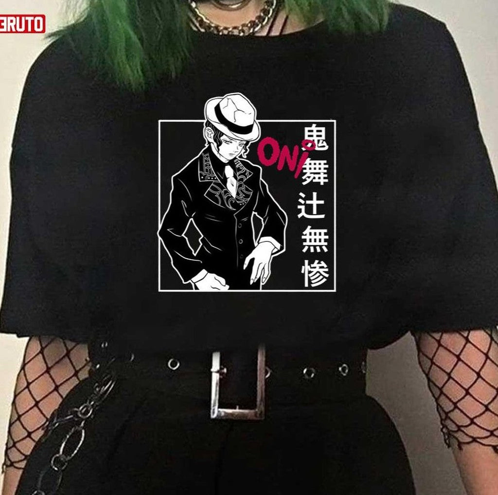 Smooth Criminal Muzan Kibutsuji Demon Art Unisex T-Shirt