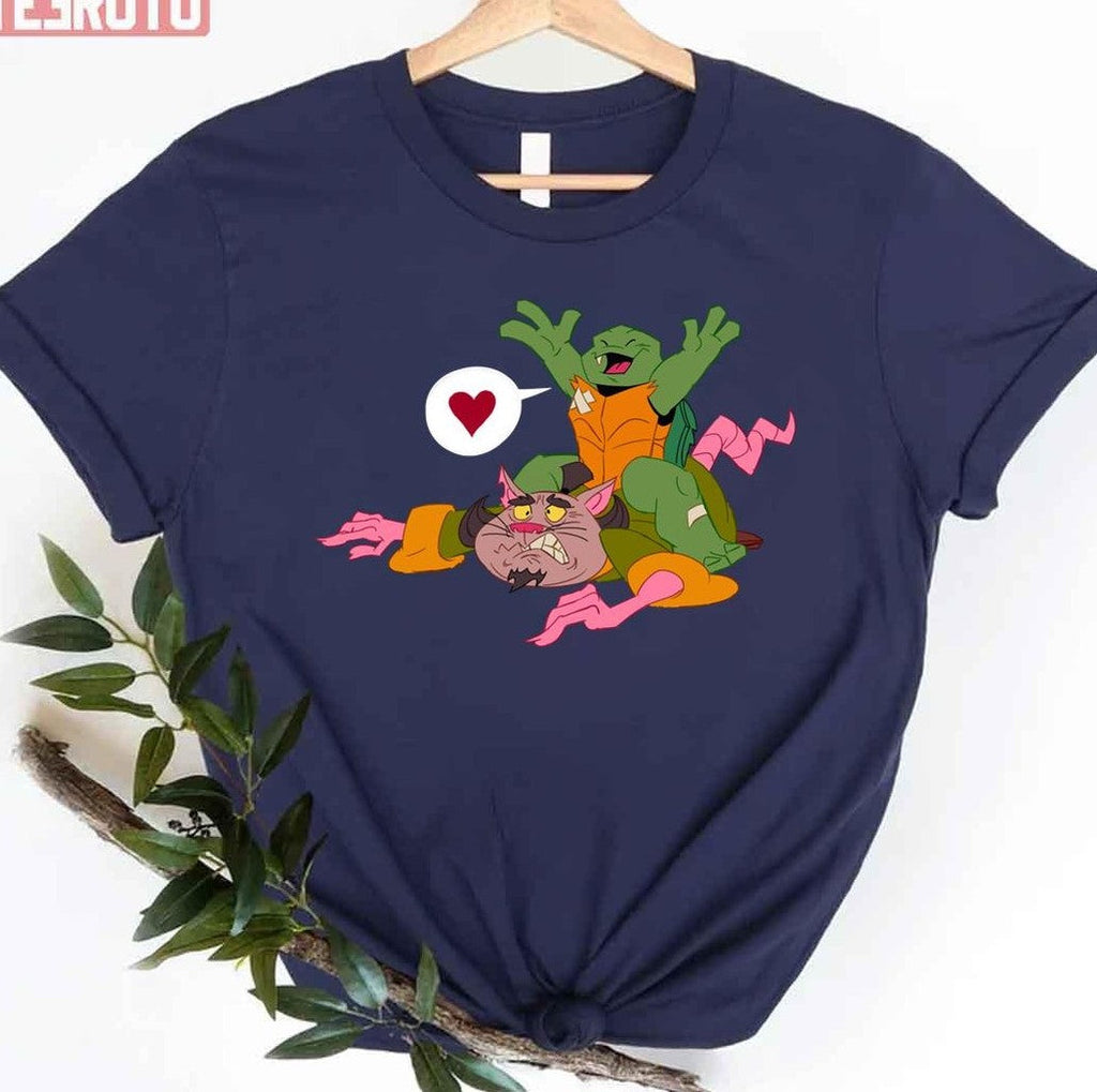Piggyback Ride Funny Artwork Unisex T-Shirt
