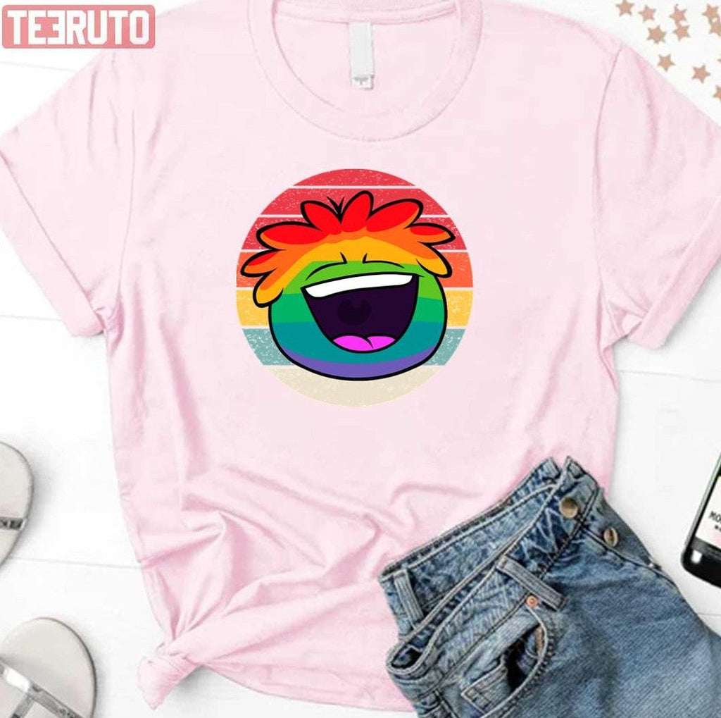 Puffle Rainbow Unisex T-Shirt