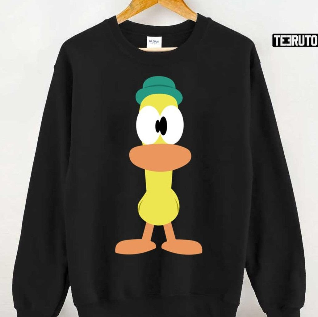 Pocoyo Pato Cartoon The Sily Duck Unisex Hoodie