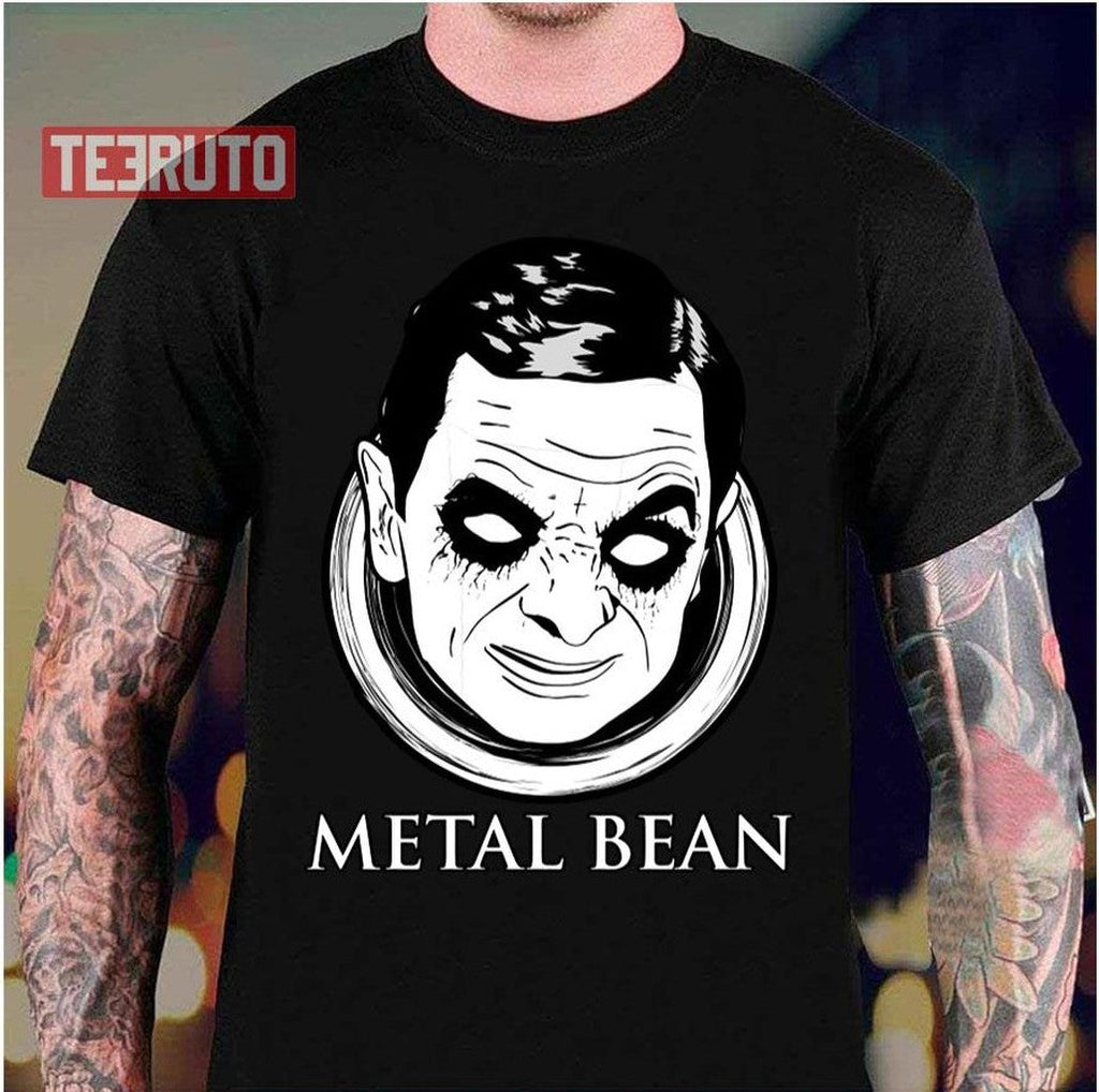 Satanic Bean Funny Design Mr Bean Unisex T-Shirt