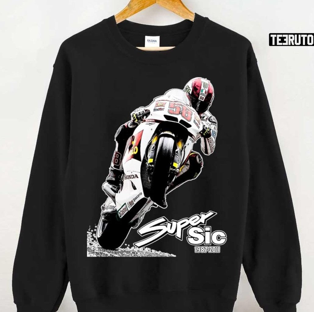 Super Sic Marco Simoncelli Tribute Unisex Sweatshirt