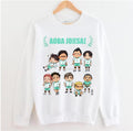 Aoba Johsai Chibis Characters Unisex Sweatshirt