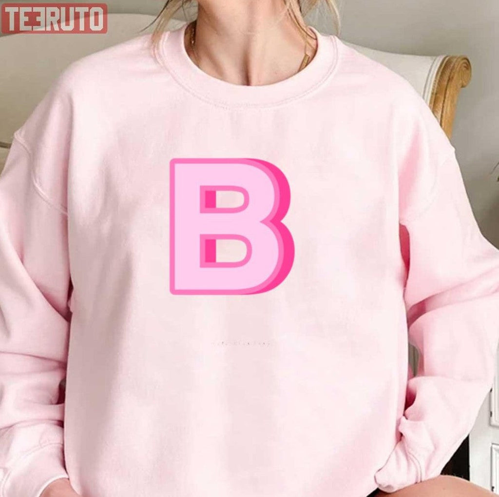 B Pink Preppy Unisex T-Shirt