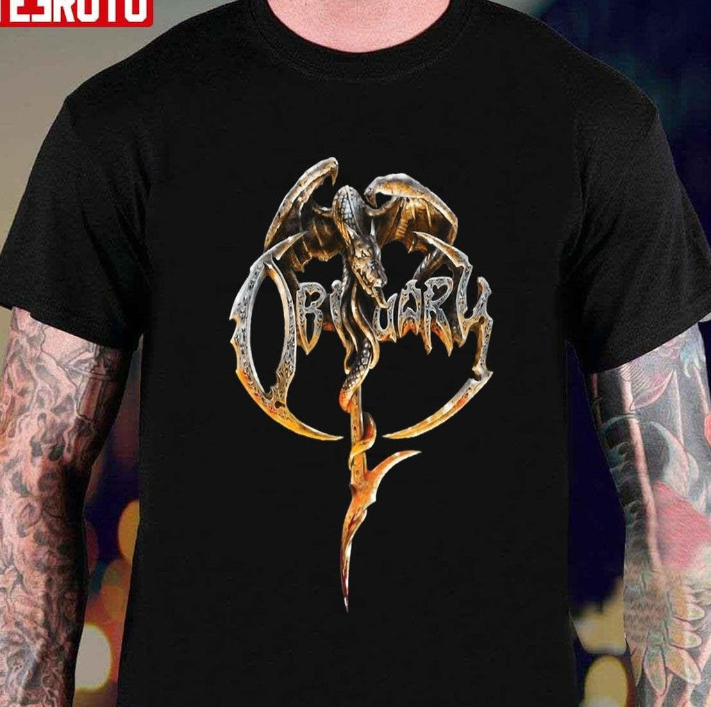 Obituary Band Logo Unisex T-Shirt