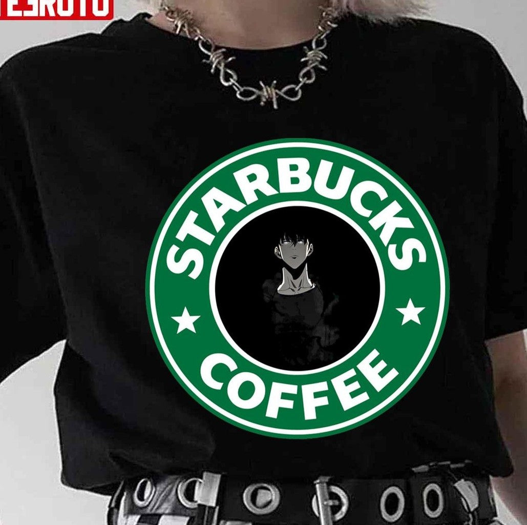 Solo Leveling Animes Starbucks Unisex T-Shirt