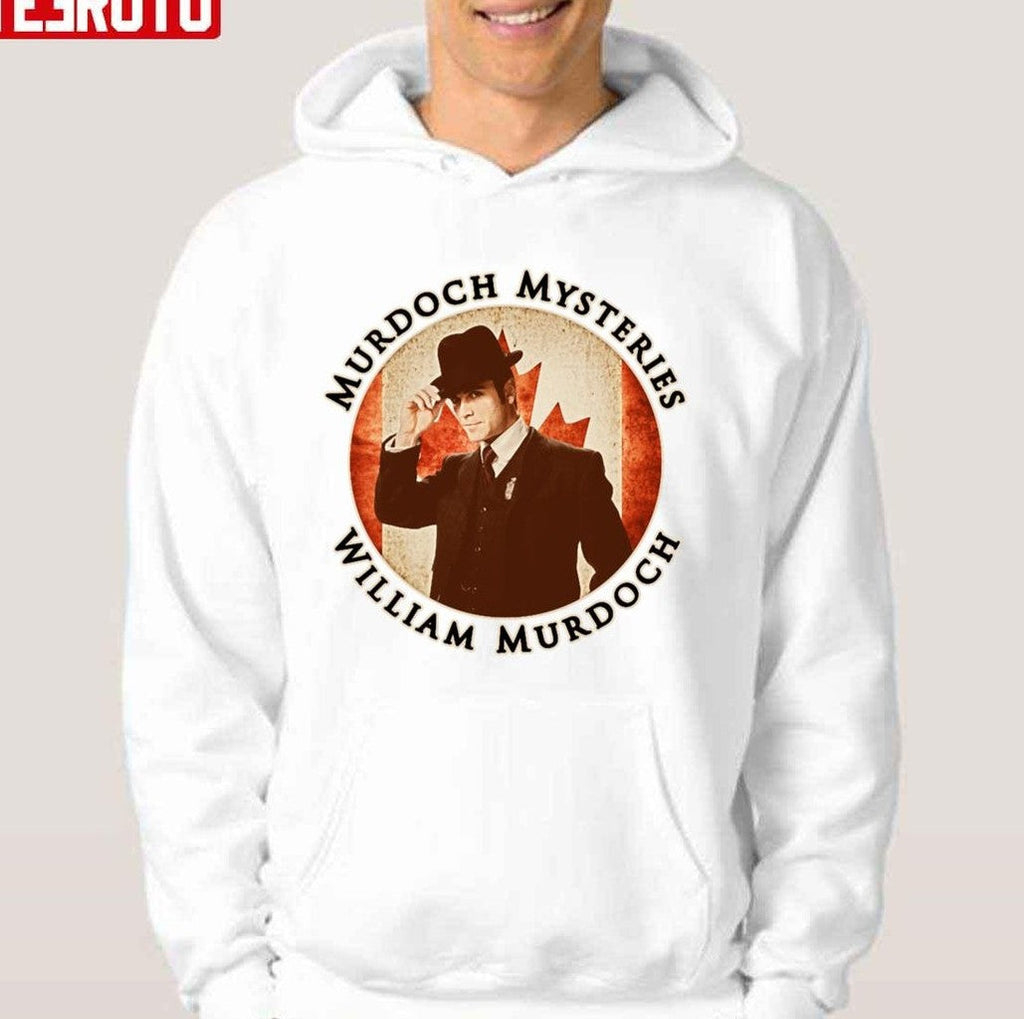 Murdoch Mysteries William Murdoch With Vintage Effect Unisex T-Shirt